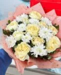 send-yellow-roses-bouquet-online