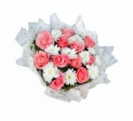 fresh-pink-roses-white-flower-arrangement