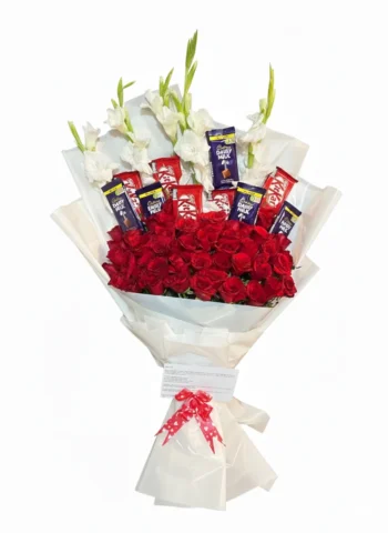 Red Roses Chocolate Bouquet