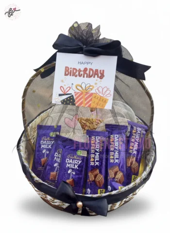 Customizable Chocolates & Dry Fruit Gift Basket