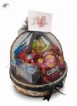 Customizable Snacks Gift Basket with Chocolates