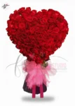 valentines-heart-shaped-bouquet-pink-teddy-3-helium-balloons-faisalabad