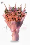 pink roses bouquet