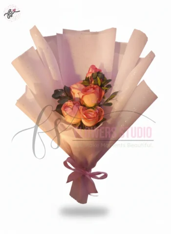 Sweet Pink Mini Flowers Bouquet Faisalabad – Romantic Small Pink Flowers