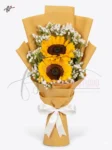 buy-sunflower-bouquet-faisalabad-small-statice-arrangement